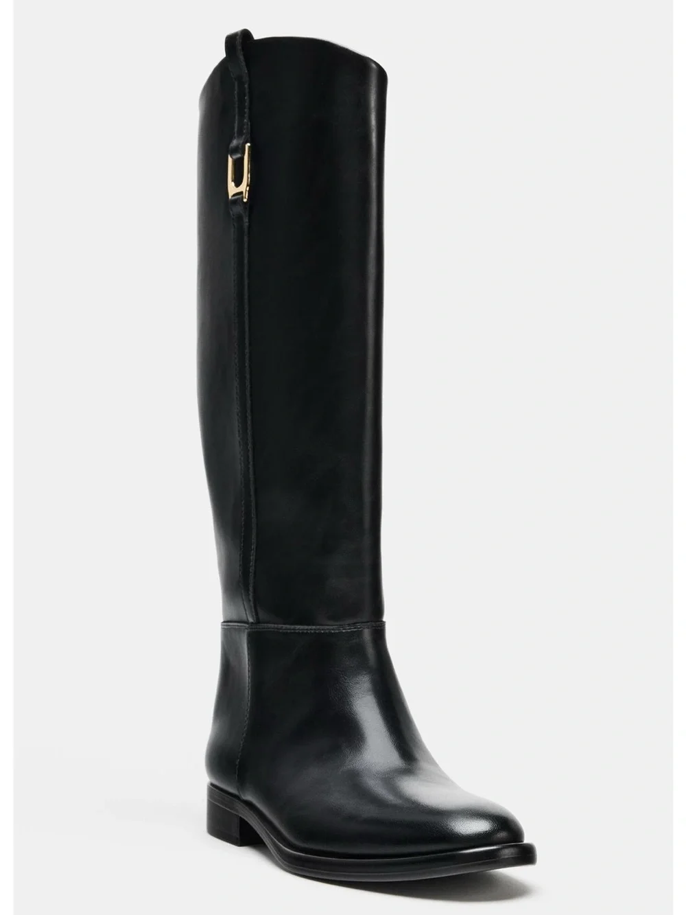 ZARA EQUESTRIAN FLAT BOOTS